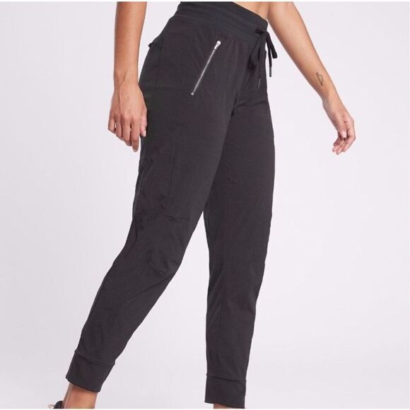 Athleta Black Trekkie North Jogger Size 4 - Picture 1 of 8